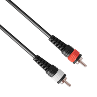 XMAX CX1.5SIG-2XM-2RCA Dual XLR Male to Dual RCA Audio Interconnect Cable (1.5 Meters) - 