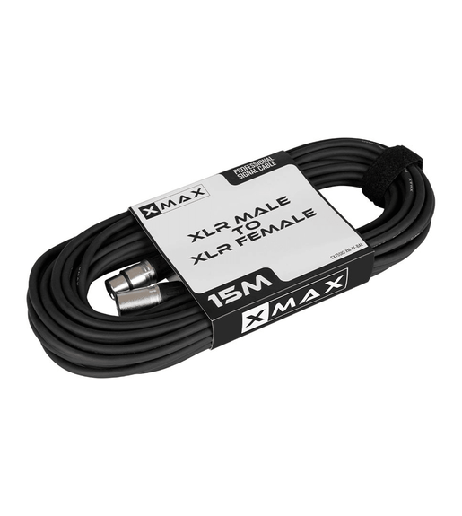 Xmax CX15SIG - XM - XF Microphone Cable Xlr Male To Xlr Female 15M - 