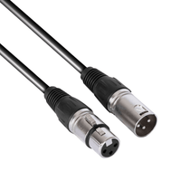XMAX CX2SIG-XM-XF Balanced XLR Male to XLR Female Microphone Cable (2 Meters) - 