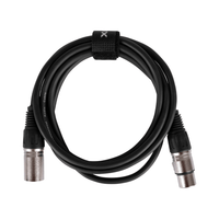 XMAX CX2SIG-XM-XF Balanced XLR Male to XLR Female Microphone Cable (2 Meters) - 