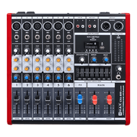XMAX CX6 - 800 6 Channel Powered Mixer - 