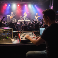 XMAX CX6 - 800 6 Channel Powered Mixer - 