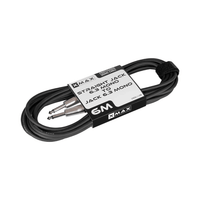 XMAX CX6SIG-J-J Instrument Guitar Cable 6.35mm Mono to 6.35mm Mono (6 Meters) - 