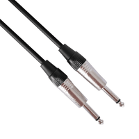 XMAX CX6SIG-J-J Instrument Guitar Cable 6.35mm Mono to 6.35mm Mono (6 Meters) - 