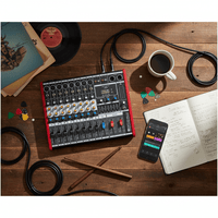 XMAX CX8 - 800 8 Channel Powered Mixer - 