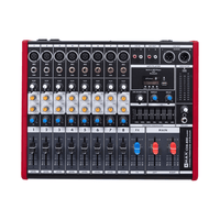 XMAX CX8 - 800 8 Channel Powered Mixer - 