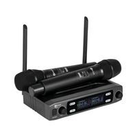 XMAX DFH - 1 Wireless Microphone Dual Handheld Fixed Frequency - 