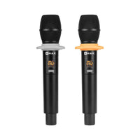 Xmax DVH - 1 UHF dual hand held variable frequency cordless microphone - 