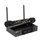 Xmax DVH - 1 UHF dual hand held variable frequency cordless microphone - 