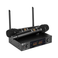 Xmax DVH - 1 UHF dual hand held variable frequency cordless microphone - 