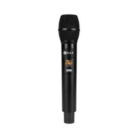 XMAX DVL - 1 Wireless Microphone System Handheld & Lapel UHF Dual Mic Kit - 