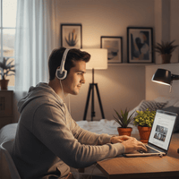 Yoga CD-22 Lightweight Stereo Headphones (White) - 0193386060673