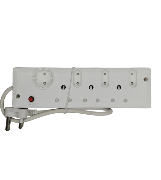 Zapalec MUL007 7-Way Multiplug (4 x 3-Pin + 2 x 2-Pin + 1 x Schuko) - 