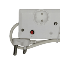 Zapalec MUL007 7-Way Multiplug (4 x 3-Pin + 2 x 2-Pin + 1 x Schuko) - 