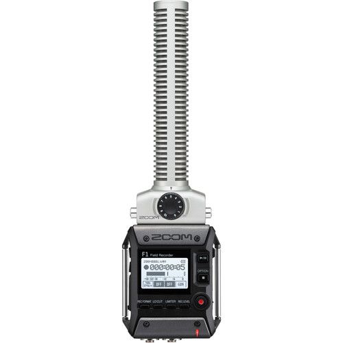 Zoom F1 Field Recorder with Shotgun Microphone - 884354018818