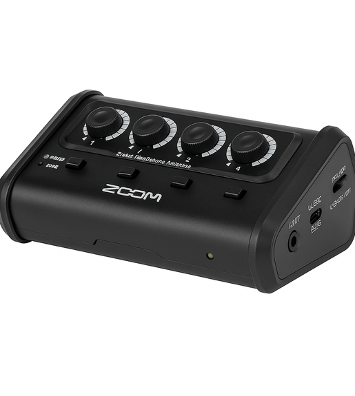 Zoom ZHA - 4 Handy Headphone Amplifier - 4515260025541