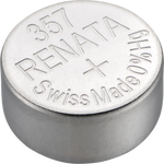 Renata GP357 Silver Oxide Coin Cell Battery - Pack of 1